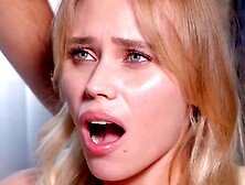 My step sis gets naughty massage,  gash penetrated and spunk swallowed.  Wild gonzo