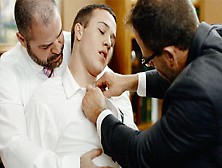 Missionary Boys - Hairy Asshole Drilling Sesh With Barely Legal Elder Foster