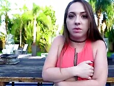 Hot Sis Fucks Annoying Big Dick Brother By The Pool Hardcore Milf