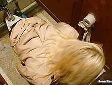 Big Tittied Rich Chick Mercilessly Fucked In A Dirty Bathroom