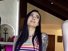 SCAM ANGELS Marley Brinx & Chloe Cherry In Bombshell Sex