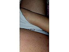 Step mamma hand slide underneath step son underclothing touching his cock