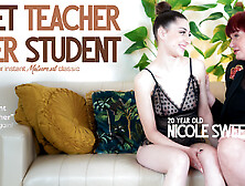 Ballerina Nicole Sweet Goes Tongue Deep In Her Hairy 64 Year Old Lesbian Ballet Teacher Veri