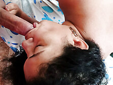 Petite sucking rich, deep throat