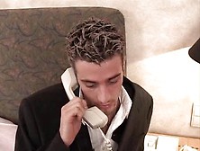 Horny blonde MILF enjoys her younger French boyfriend (18+)