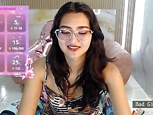 Skinny petite big tits amateur teen solo on cam