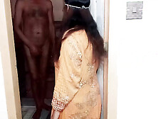 Indian Desi Sleazy Saali Chori Chori Jeeja ko Nahaty Dekh rahi thi Jeeja Muth Mar raha tha Clear Hindi Audio Sweet Sex