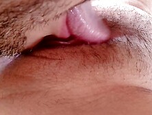 Extraordinary Close Up Clit ! Eating Squirting Shaggy Moist Vagina