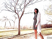 Tits Milf Betty In The Park - Big Tits