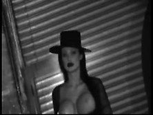 Submissive black man used by hot brunette mistress