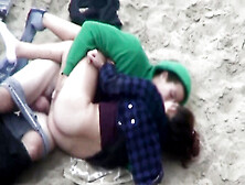 Teenage Couple At Beach Have Sex Fun Caught Hidden Camera