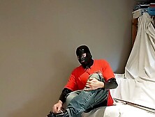 Black Mature Shemale In Latex Gets Kinky With Sex Toys