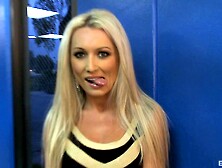 Blonde sweetie Diana Doll can take a fat dick in her pussy