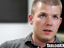 Reena Sky takes savage couch fucking from hung stud