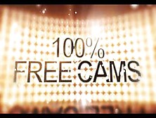 Beautiful girl stripping and touching herself