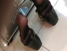 Candid Nylon Soles,  flats dipping