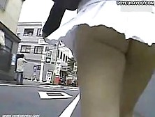 Summer season uniform upskirt unsheathed