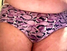 Wetting My Pretty Purple Panties