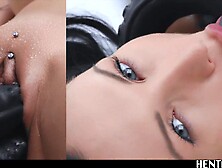 Large Breasts Sasha Rose Overflowing with Hawt CUM - cg Manga Double Penetration Uncensored Creampie