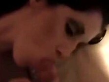 Orange Vibrators Makes Her Hot