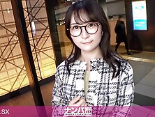 200gana-3242 Seriously Soft-hearted,  First Shoot Pick Up A Fair-skinned,  Serious Amateur Who Looks Good On Glasses With Strawber