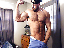 Hairy,  Muscle Posing,  Muscle Posing Nude