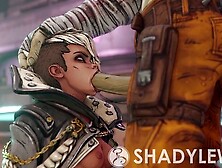 Erotic Animated Scene Inspired By Borderlands,  Satisfying Your Rule34 Desires!