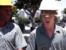 Black Guy Tosses White Boy's Salad Before Being Poked In The Ass