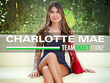 Charlotte Mae & Gi Joey In Newbie Charlotte Mae Debuts With A Nasty Facial - Shesnew