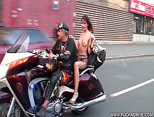 Horny Biker Girl Gets Off Solos Gallery