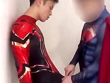 Asian Spiderman Loves Superman