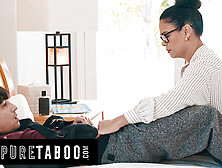 PURE TABOO Teacher MILF Dana Vespoli Shows Her Injured Favorite Student How Much She Cares For Him