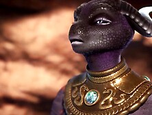 Lesbo Dragon Beauty tail screws Dragon Beauty