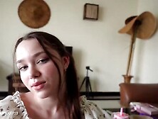 Gave my stepsister a vibrator for her birthday. Fucked my stepsister