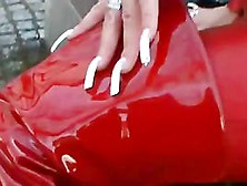 Latex Glamour Porn Video With Slut Dressed In Red