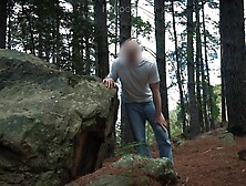 Go wild with the sexy stranger in a forest - CUM ON MY FACE