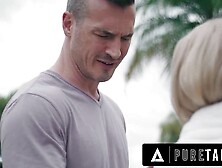 PURE TABOO Bare Shamed Emma Rosie Holding harsh Sign Gets Lured By Fake-Outraged Stranger