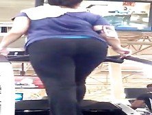 Latina Milf On Treadmill