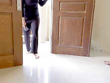 Visiting a neighbor's house is even knocked out the door