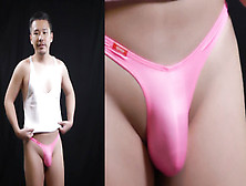 (Undergarments Attempt-On) Gx3 Glitter Neon Dx Micro Bathing Suit