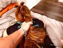 Emo milf,  cum on ass