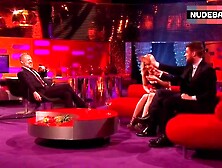 Jennifer Lawrence Boobs In Decolette – The Graham Norton Show