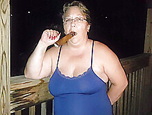 Huge Cigar Smoking