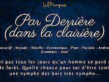 French Wild Talk | Sex Story | Fuck the nymph in the forest