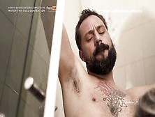 Sexy Shower Sex With Golden-Haired Large Booty Wife Alessandra Maia E Aquele Mario