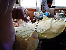 Vagina Clamped Open Rear-end Pumped with Behind Plug and Sexed in the Butt Hard