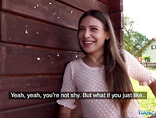 Talia Mint - Sexy Outdoor Suck And Fuck Challenge