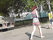 Hot Outdoor Upskirt On The Hidden Camera