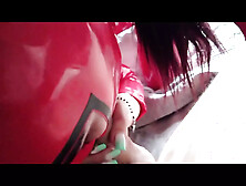 MILF Perfect Blowjob with Cum Swallowing Close up