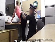 Fake Cop Bangs Blonde Amateur Pov